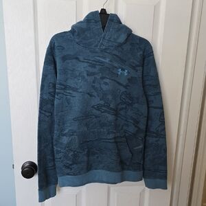 Under Armour Teal Patterned Hoodie